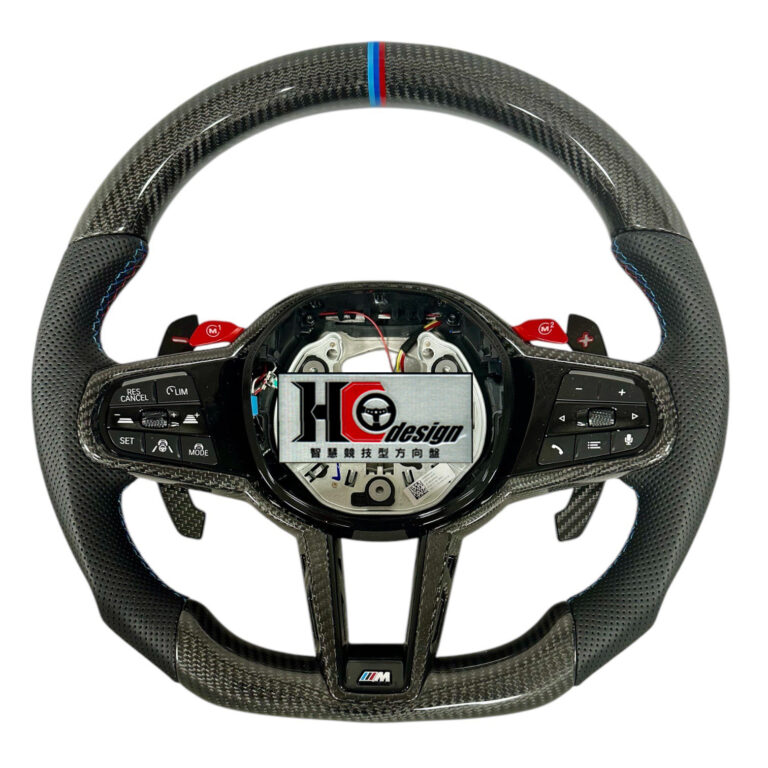 BMW F10 CS款 for F10 碳纖維 透氣皮 三色縫線 三色定位