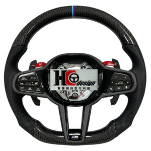 BMW F10 CS款 for F10 碳纖維 透氣皮 三色縫線 三色定位 (飾蓋消光)